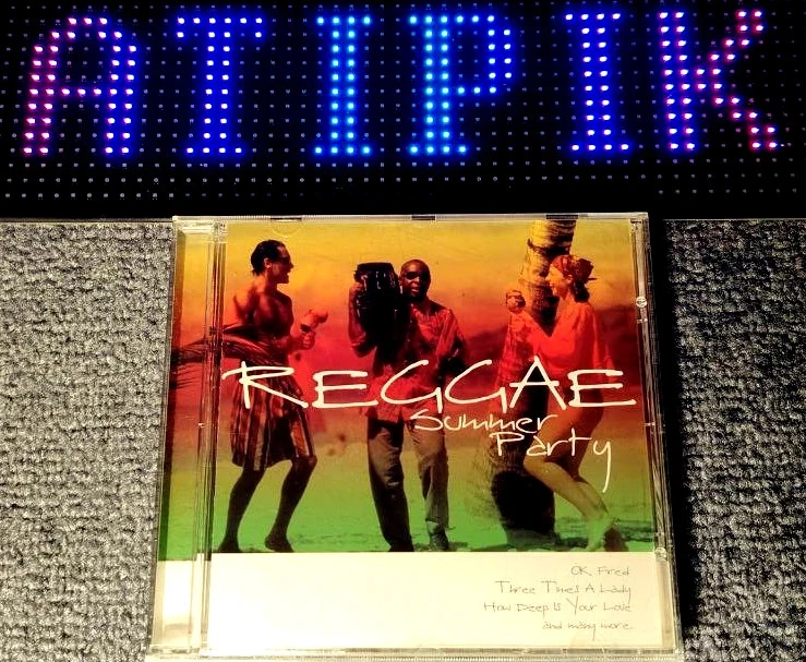 Cd Reggae Summer Party 2001 - Édition Allemagne Rare 25 Ans 18 Titres 🔥